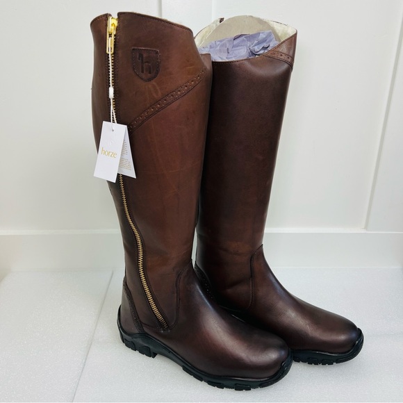 NWT Horze Aspen Womens Winter Tall Boots 9.5 - Picture 3 of 7